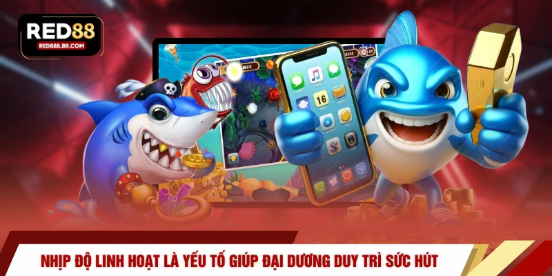 Bắn Cá Xèng RED88 - Không Gian Đại Dương Nhịp Độ Linh Hoạt - tiger96.sbs