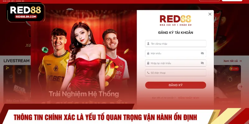 Đăng Ký RED88 – Hướng Dẫn Tạo Tài Khoản Chuẩn Quy Trình - tiger96.sbs