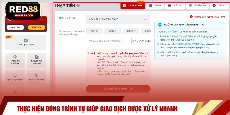 Nạp Tiền RED88 – Quy Trình Giao Dịch An Toàn Cho Hội Viên - tiger96.sbs